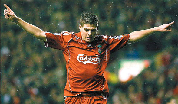 Gerrard's hat-trick gives Benitez a boost