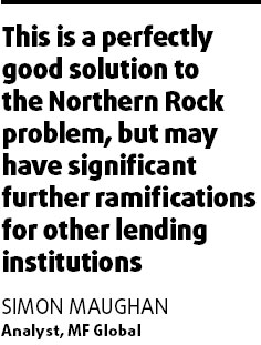 Private sector gets two weeks to save stricken UK bank