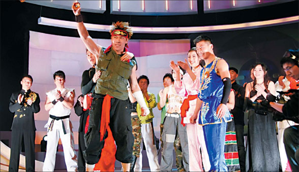 Lights, camera, action hero!