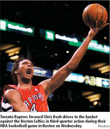 Raptors shock high-flying Celtics