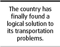 Railways best serve our transport needs