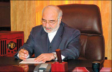 Message from Iranian Ambassador to China