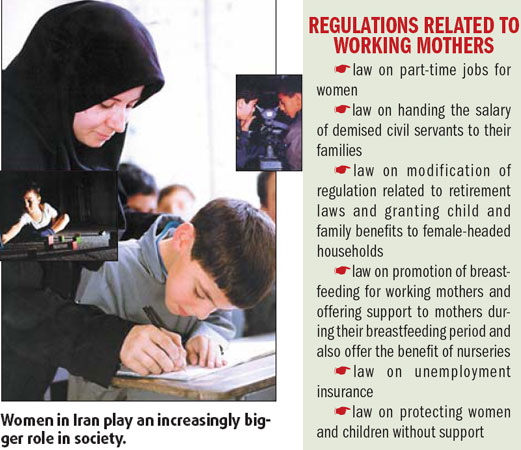 Iranian women find place in the sun