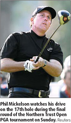 World No 2 Mickelson savors Riviera history