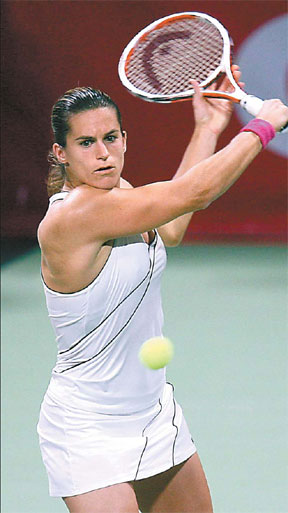 Mauresmo builds up new head of steam