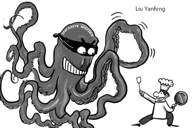 How to handle an invasive species? Eat it