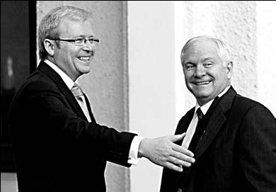 PM Rudd to make first visits to US and China