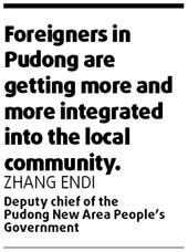 Pudong places bet on overseas talent