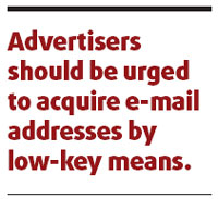 Japan cracks down on junk e-mail