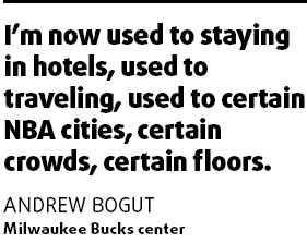 Aussie Bogut getting used to NBA demands