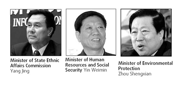 State leadership lineup