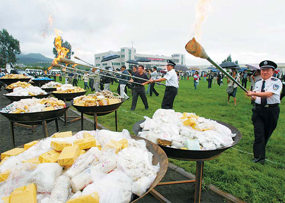 'People's war' on drugs sees gains