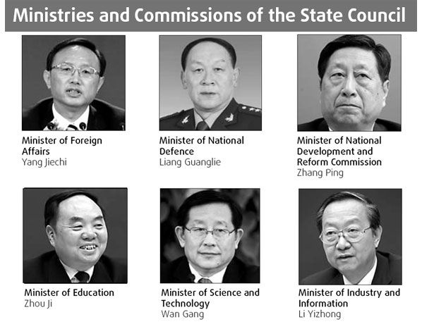 State leadership lineup