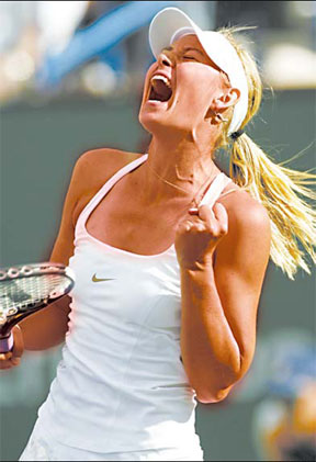 Sharapova maintains perfect 2008 start