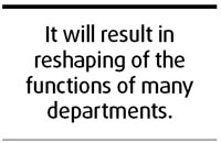 Reshuffle will lead to better public service
