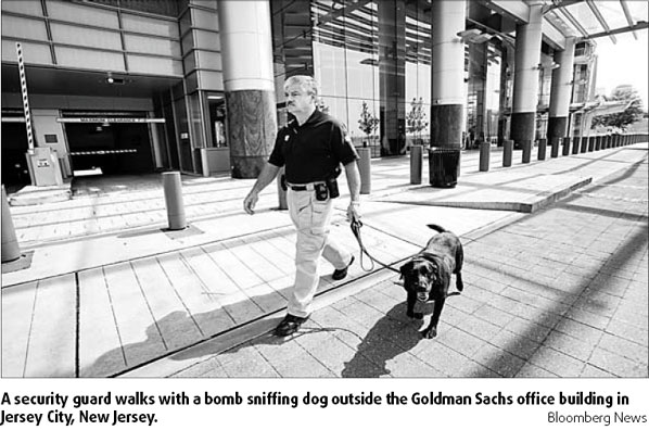 Goldman profit falls by 53%