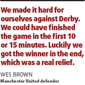 United has goals in mind against Bolton