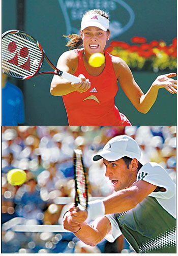 Serbians sweep at Indian Wells