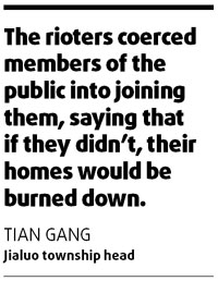 381 rioters surrender to police