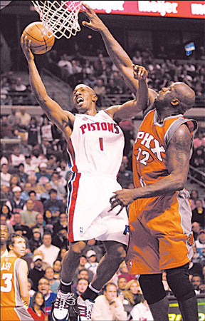 Pistons snap Suns' seven-game streak