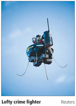 Spy-in-the-sky drone trains sights on Miami crooks