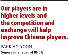 KPGA tour looking to expand its presence