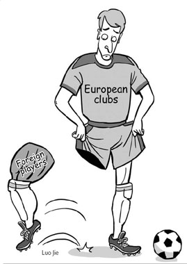Globalization a player in the beautiful game