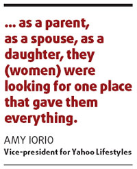 To raise ad sales, Yahoo launches site for women