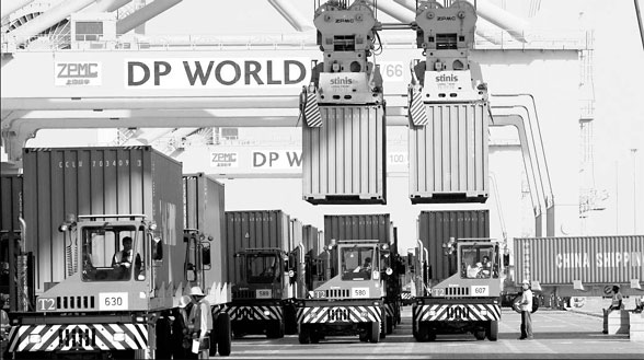 Cargo shipping line's profit up