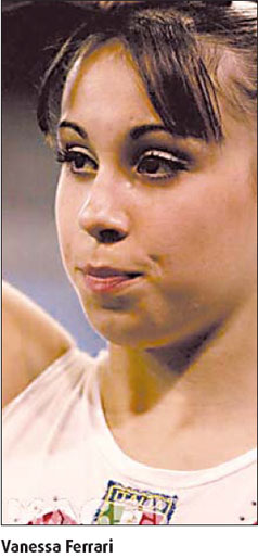 Gymnast Ferrari gears up for Beijing