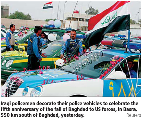 Baghdad chaotic 5 years after fall