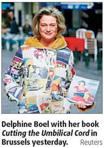 Belgian king's 'illegitimate daughter' releases book