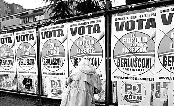 Berlusconi, ex-mayor face off in parliamentary poll