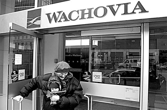 Wachovia's posted loss unexpected