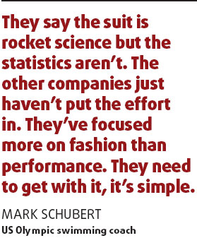 Space-age suits race into uncharted waters
