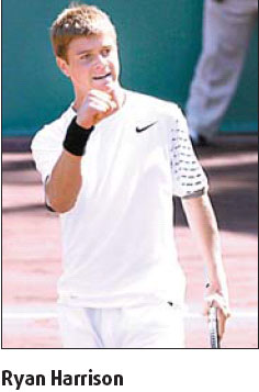 Harrison youngest to win main-draw match in 6 yrs