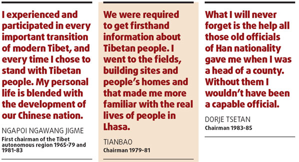 Quotes from chairmen