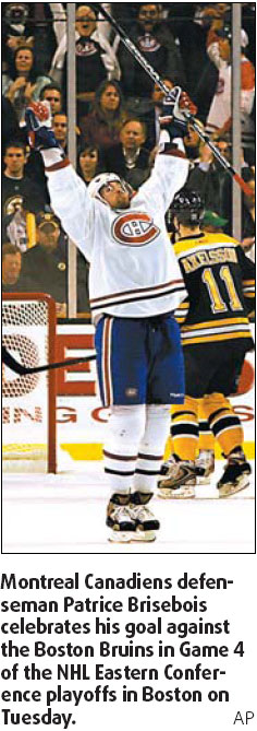 Canadiens skate closer to series win