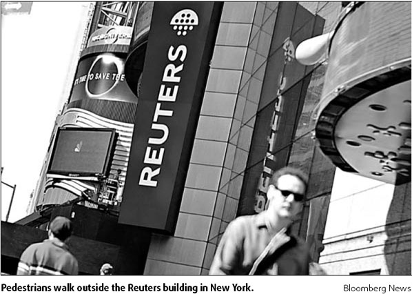 Thomson Reuters to focus on integration in Big Apple