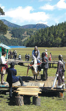Tourists flocking back to Shangri-La