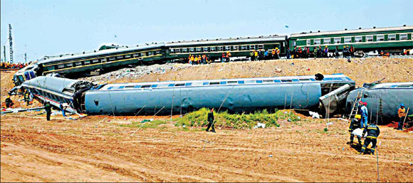 At least 70 killed as trains collide