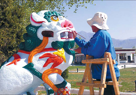 Tibet transformed by govt funding