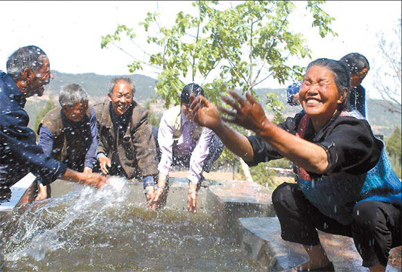 Creating waves with a water project