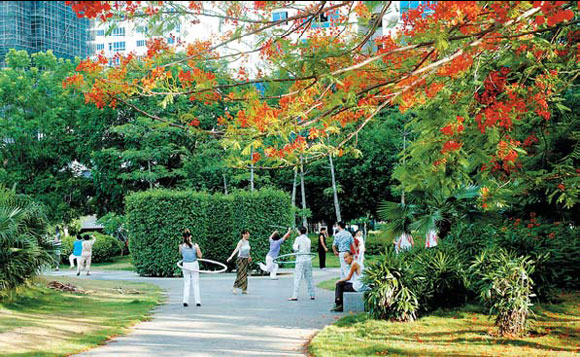 Local govt keeps growth green