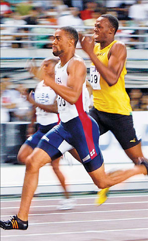 Bolt in fast lane to 100m success