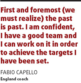Capello vows to deliver success at major tournaments