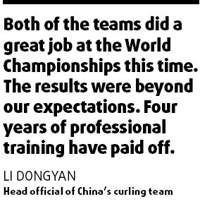 China's curlers are calling the shots