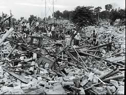 Major quakes in the past three decades