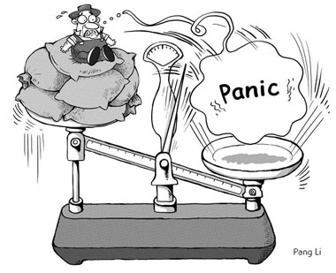 Panic no answer to price rise