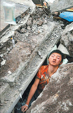 Victims struggle to survive